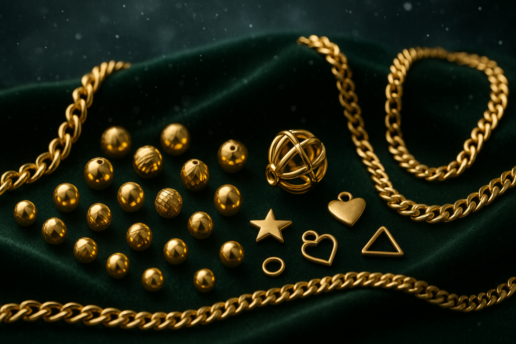 Kış takı trendleri Revaç gold yarı mamül